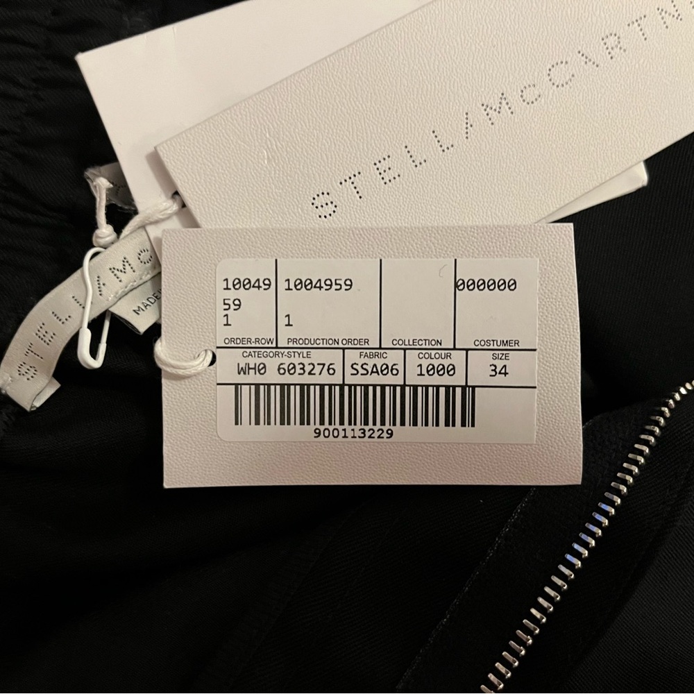 LAST CHANCE TODAY Stella McCartney Black Nicole Balloon Trousers | IT34 - Picture 7 of 14